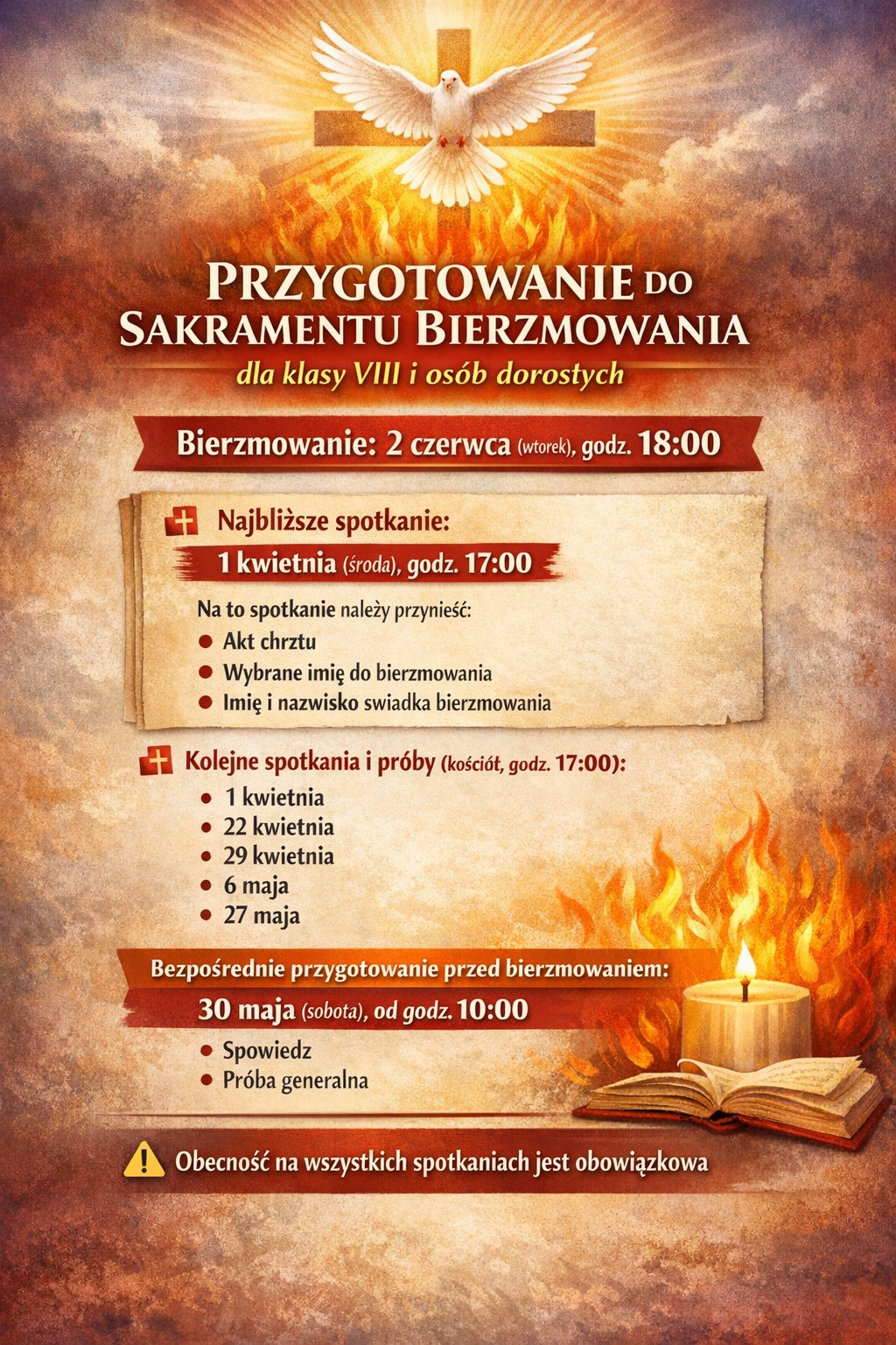 przygotowanie do bierzmowania
